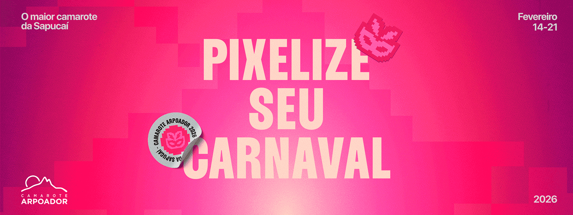 Rio Carnaval 2026 - Camarote Arpoador