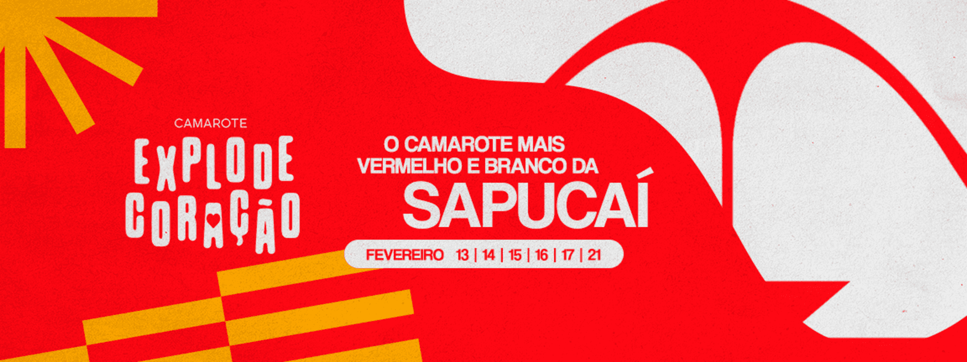 Rio Carnaval 2026 - Camarote Explode Coração