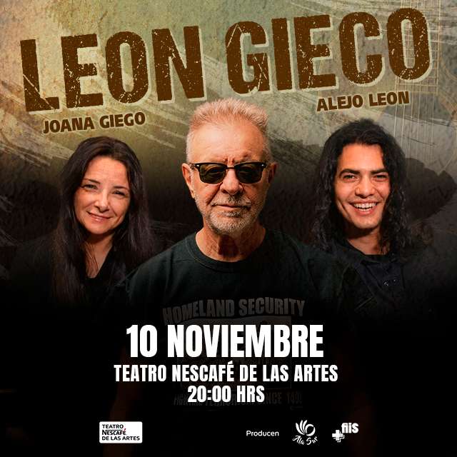 Leon Gieco -Teatro NESCAFE de las Artes en Teatro NESCAFÉ de las Artes