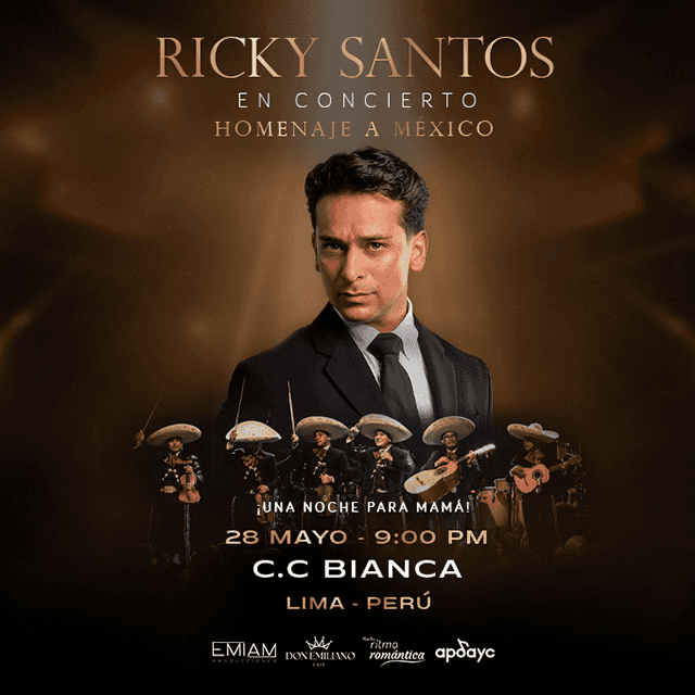 Ricky Santos en Concierto - Homenaje a México
