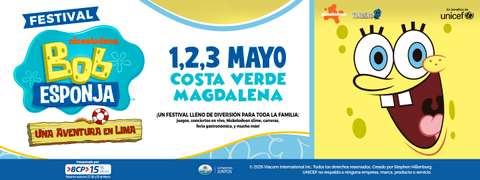 Festival Bob Esponja, Una Aventura En Lima