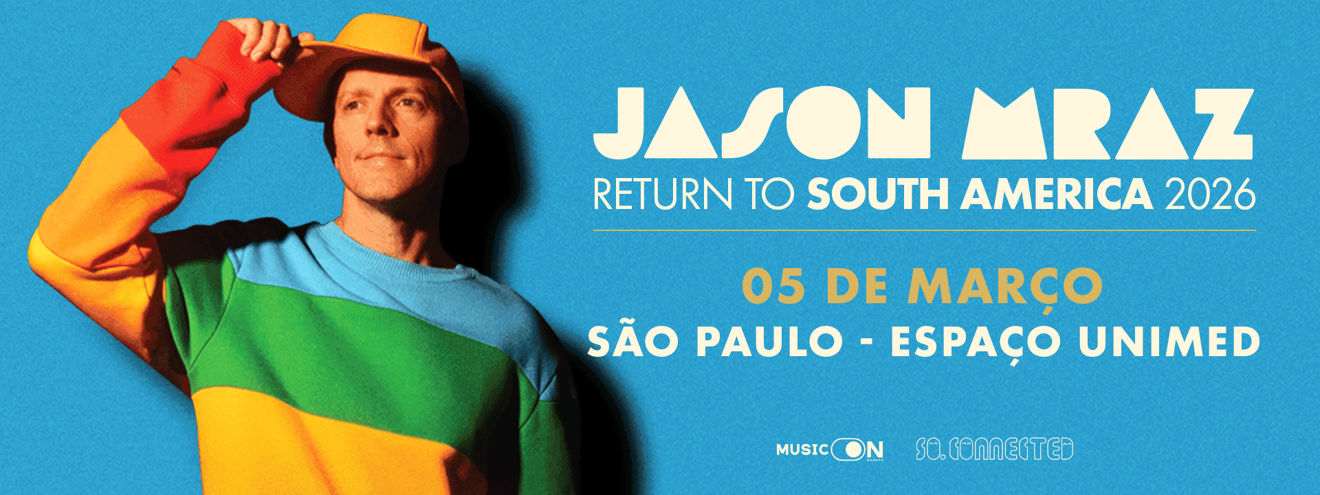 Jason Mraz - Return to South America Tour - São Paulo