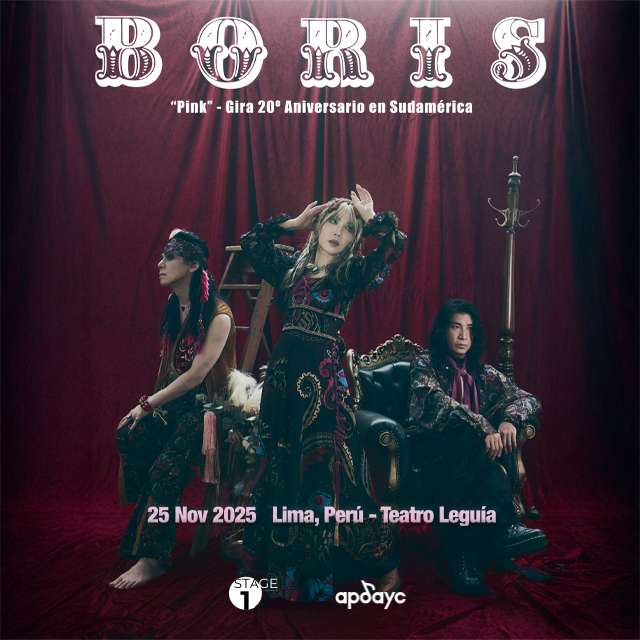 BORIS "Pink" 20th Anniversary Tour 2025