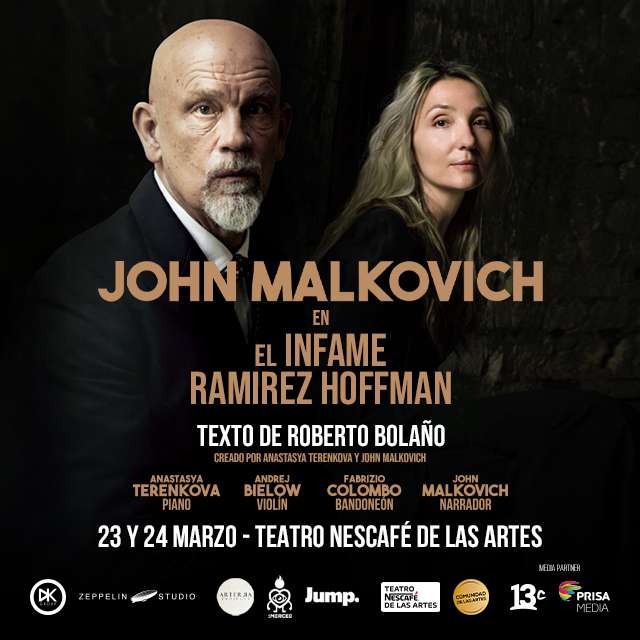 John Malkovich - 23 y 24 de Marzo 2026