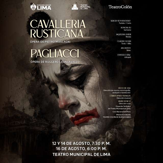 Ópera Cavalleria Pagliacci