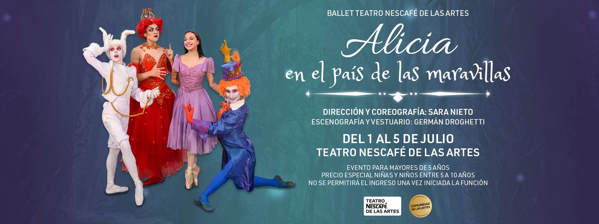 Alicia En El País De Las Maravillas - Ballet