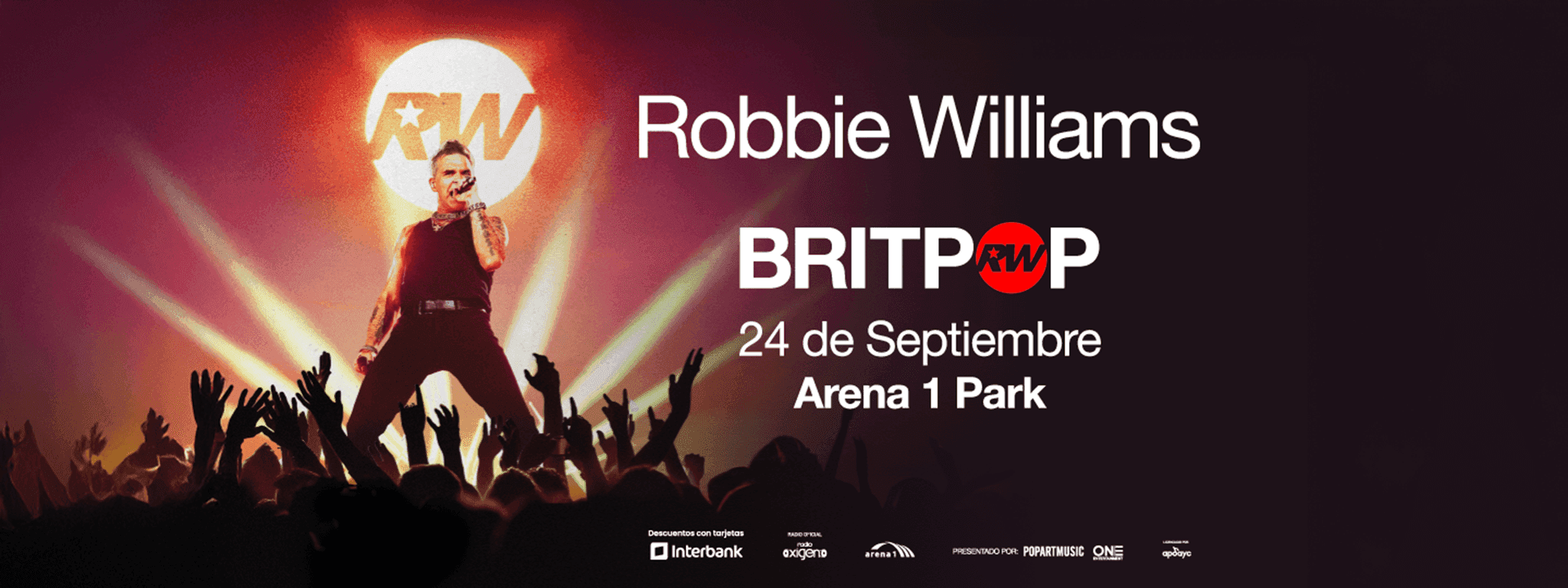 Robbie Williams - Britpop World Tour