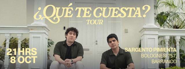 Maceradoz - ¿Qué Te Cuesta? - Tour