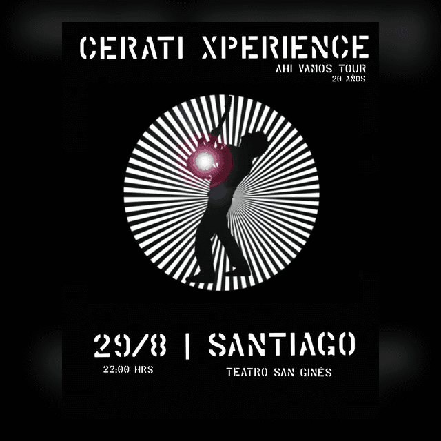 Cerati Xperience: Ahí Vamos Tour 20 Años en Teatro San Ginés