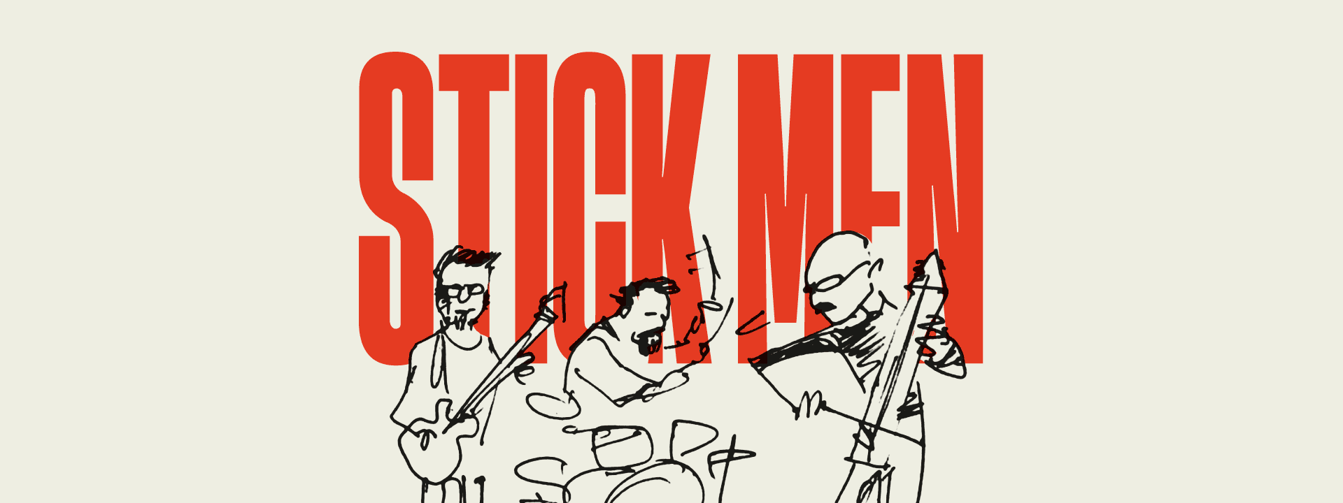 Banner Stick Men