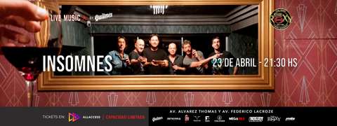 INSOMNES EN THE ROXY BAR & GRILL