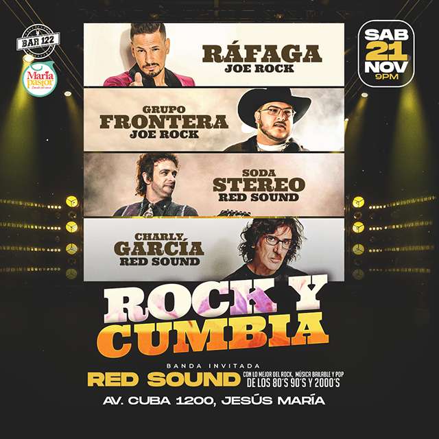 Rock Y Cumbia - 21 De Noviembre