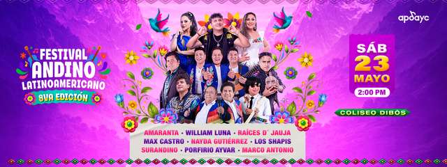 Festival Andino Latinoamericano 8va. Edición