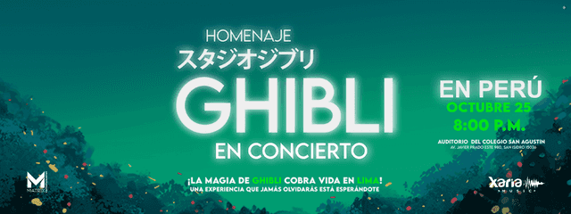 Ghibli en Concierto en Perú