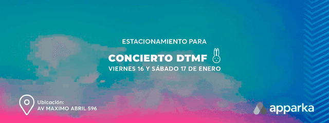 Estacionamiento Concierto DTMF