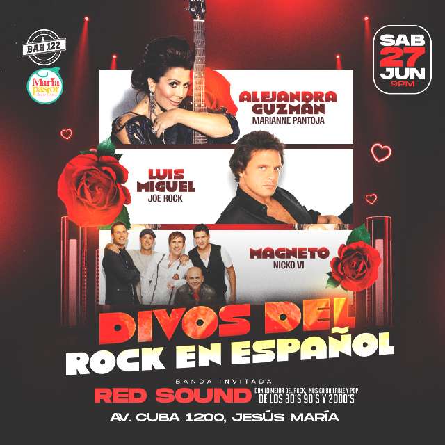 Divos del Rock en Español - 27 de Junio