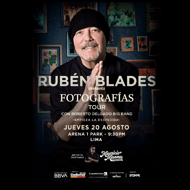 Rubén Blades Fotografías Tour