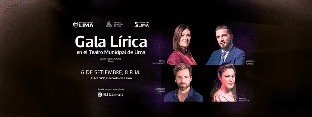 Gala Lirica en el Teatro Municipal de Lima