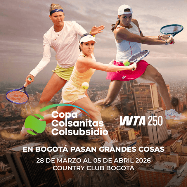 Copa Colsanitas Colsubsidio en Country Club de Bogotá