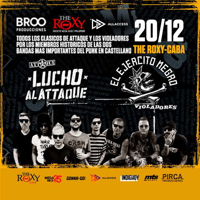 LUCHO AL ATTAQUE & EL EJERCITO NEGRO - 20 de Diciembre 2025