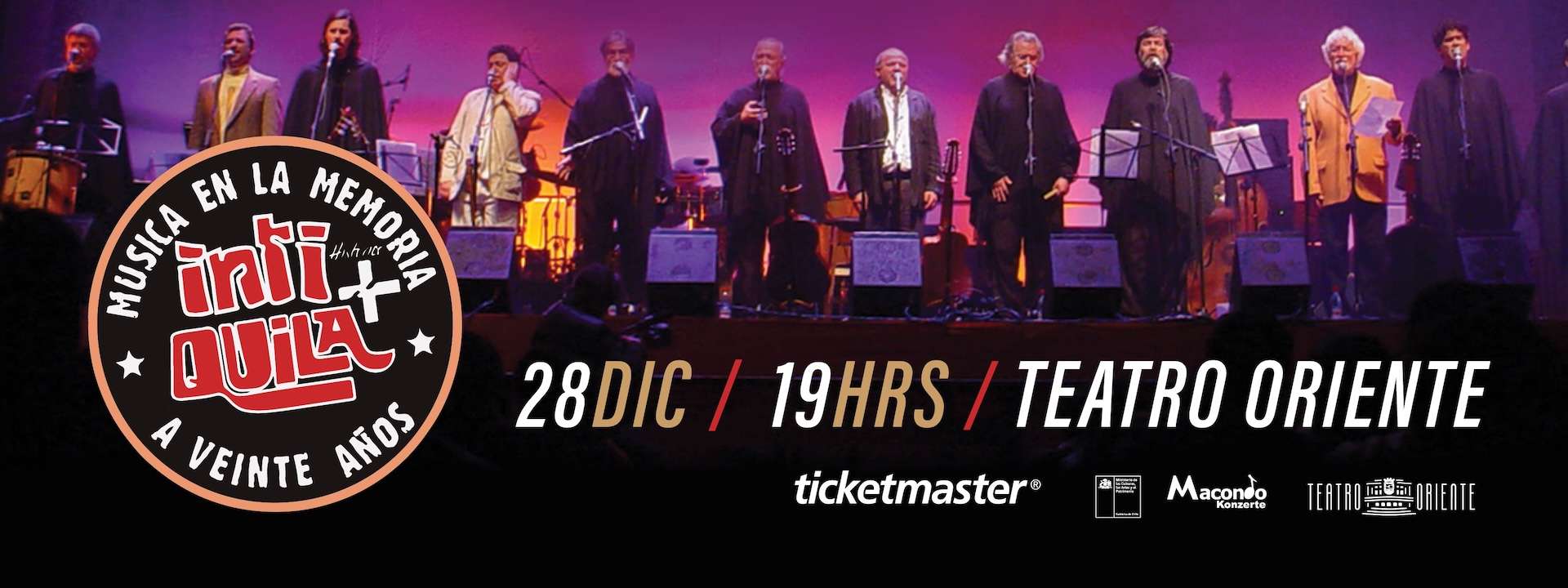 Música en la Memoria - Inti Illimani Histórico + Quilapayún a 20 Años