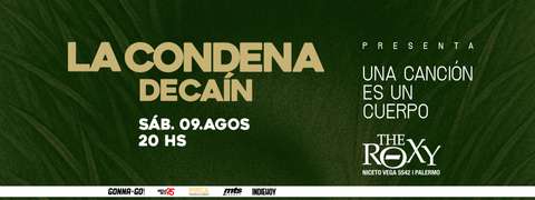 LA CONDENA DE CAIN Presenta "Una canción es un cuerpo"
