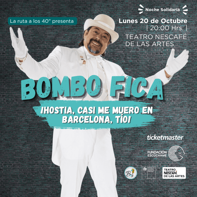 Bombo Fica - Solidario en Teatro NESCAFÉ de las Artes