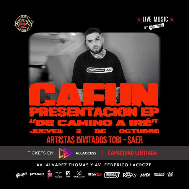 CAFUN - PRESENTACION EP en The Roxy Bar & Grill