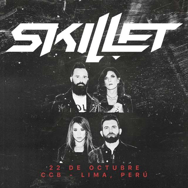 Skillet - Miércoles 22 de Octubre - 8:00pm