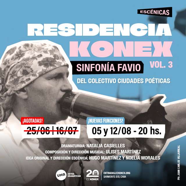 Residencia Konex Vol. 3 Sinfonía Favio en Antesala