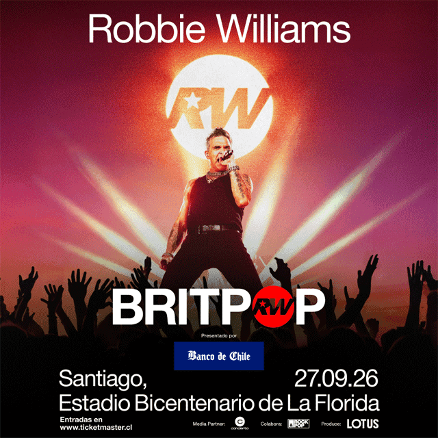Robbie Williams, Estadio Bicentenario de La Florida