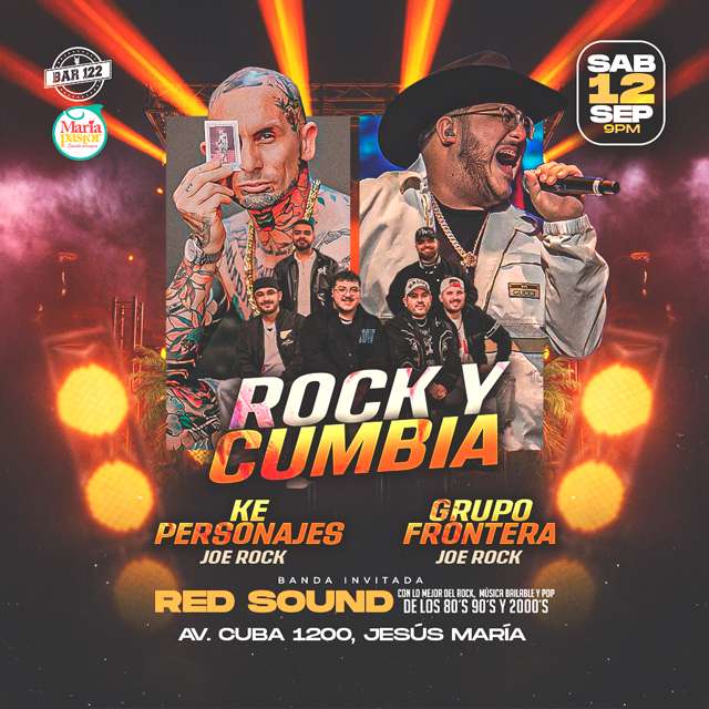 Rock y Cumbia- 12 de Setiembre
