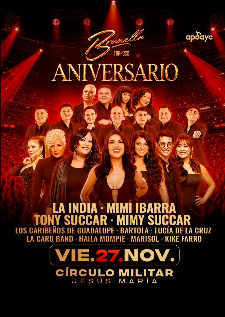Aniversario Brunella Torpoco