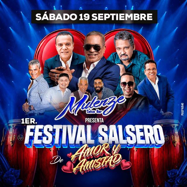 Mulenze Salsa Bar Presenta: 1er Festival Salsero de Amor y Amistad