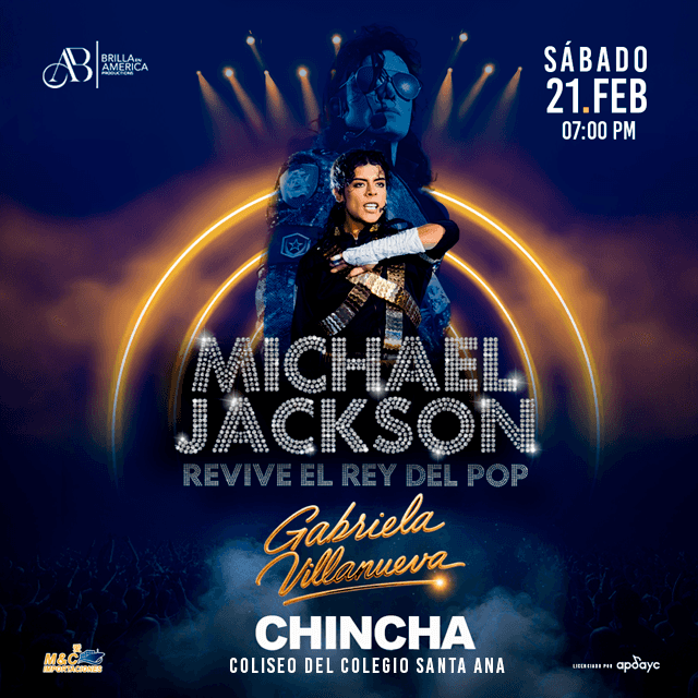 Revive el Rey del Pop - Chincha en Coliseo del Colegio Santa Ana