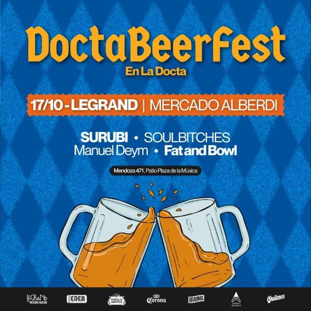 Flyer de Docta Beer Fest