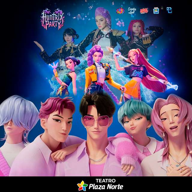 Huntrix y los Saja Boys en Teatro Plaza Norte