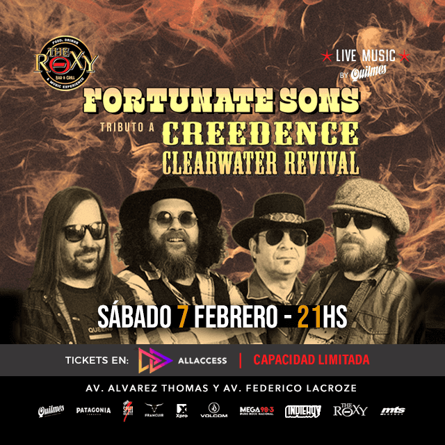 FORTUNATE SONS - TRIBUTO A CREEDENCE - 7 de Febrero
