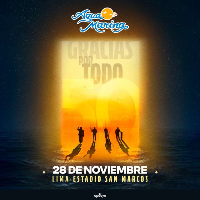 Agua Marina - Gracias por Todo en Estadio San Marcos