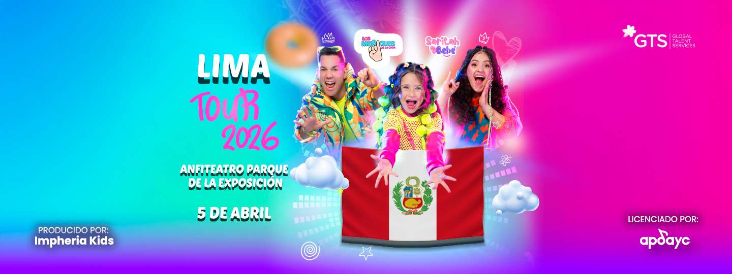 Banner Baila a lo Loco - Tour 2026 (Lima)