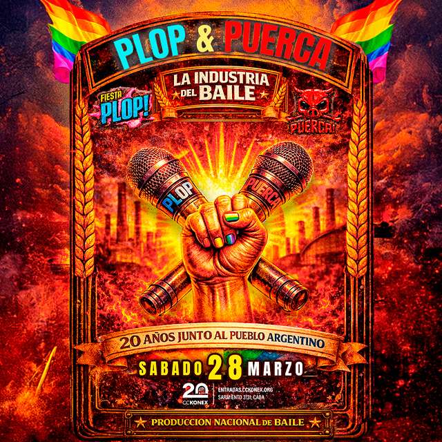 Plop & Puerca en Sala de las Columnas