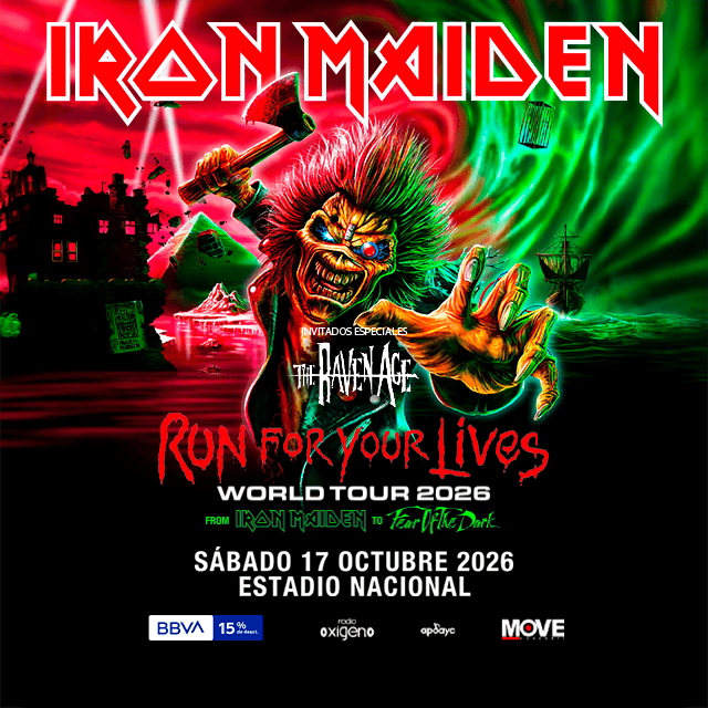 Iron Maiden en Estadio Nacional -Lima - Peru