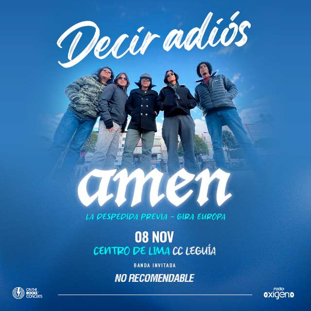 Amen Concierto de Despedida