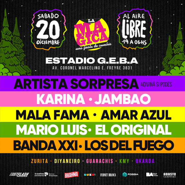 La Mágica en - ESTADIO GEBA NEWBERY