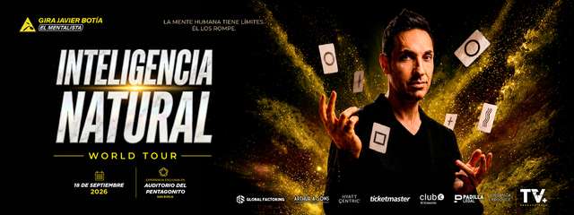Gira Javier Botía El Mentalista Inteligencia Natural World Tour