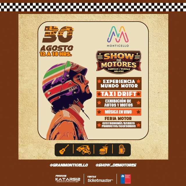 Show de Motores - 30 de Agosto 2026