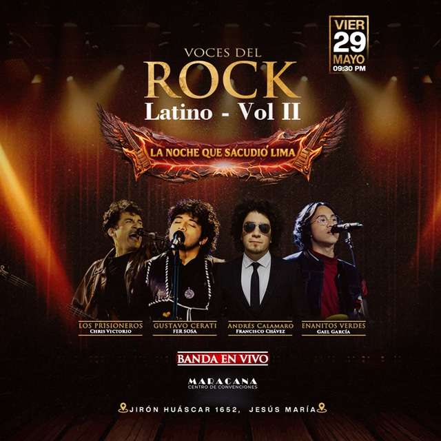 Voces del Rock Latino Vol.2