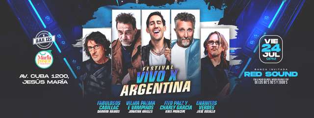 Festival Vivo x Argentina - 24 de Julio