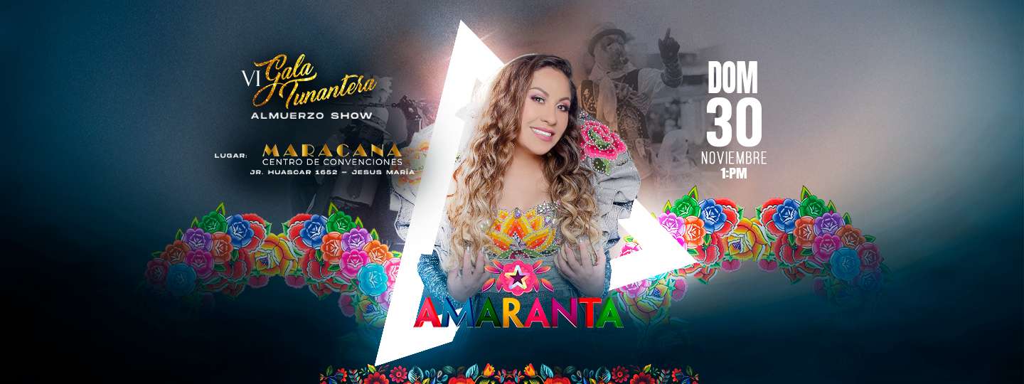 Amaranta - VI Gala Tunantera