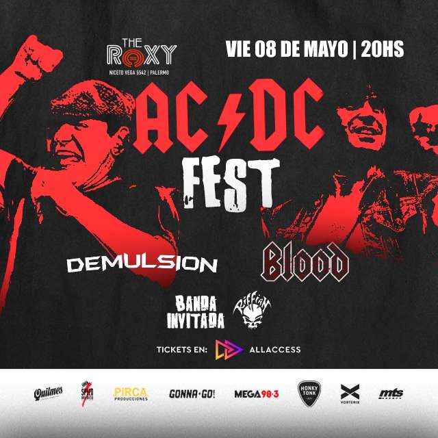 AC/DC FEST en The Roxy Live